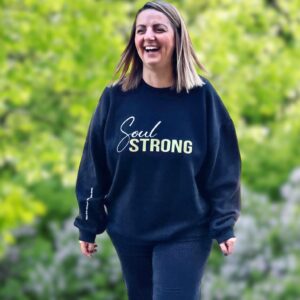 Soul Strong Black Jumper