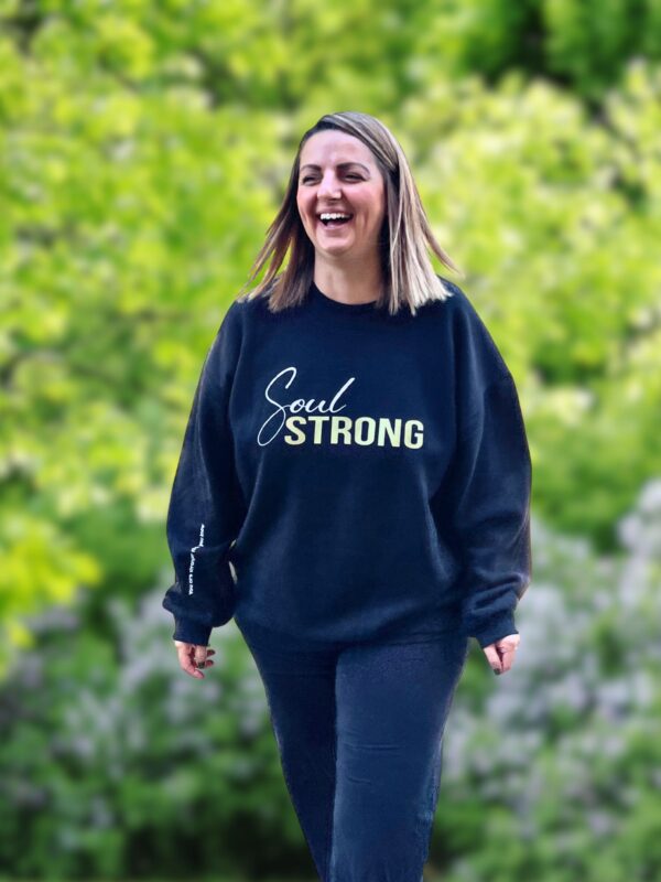 Soul Strong Black Jumper